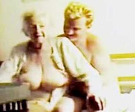 80+ gran gets tits played with 